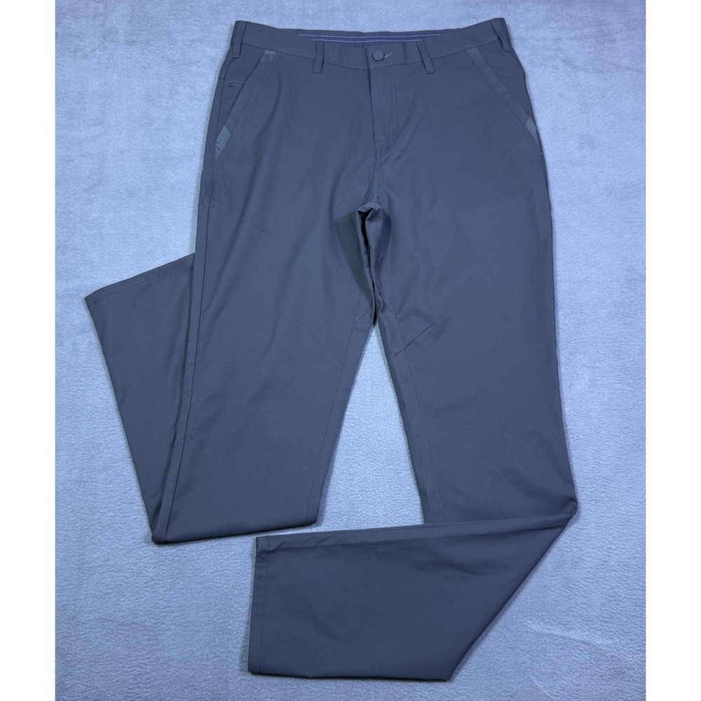 Jack Archer Pants Mens 31x34 Gray Performance Chino Slim Tapered Normcore